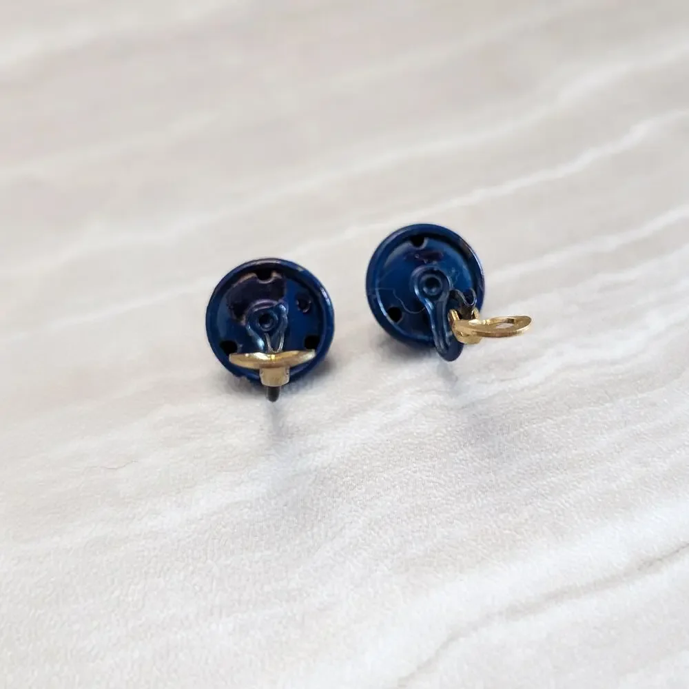 Vintage clip earrings